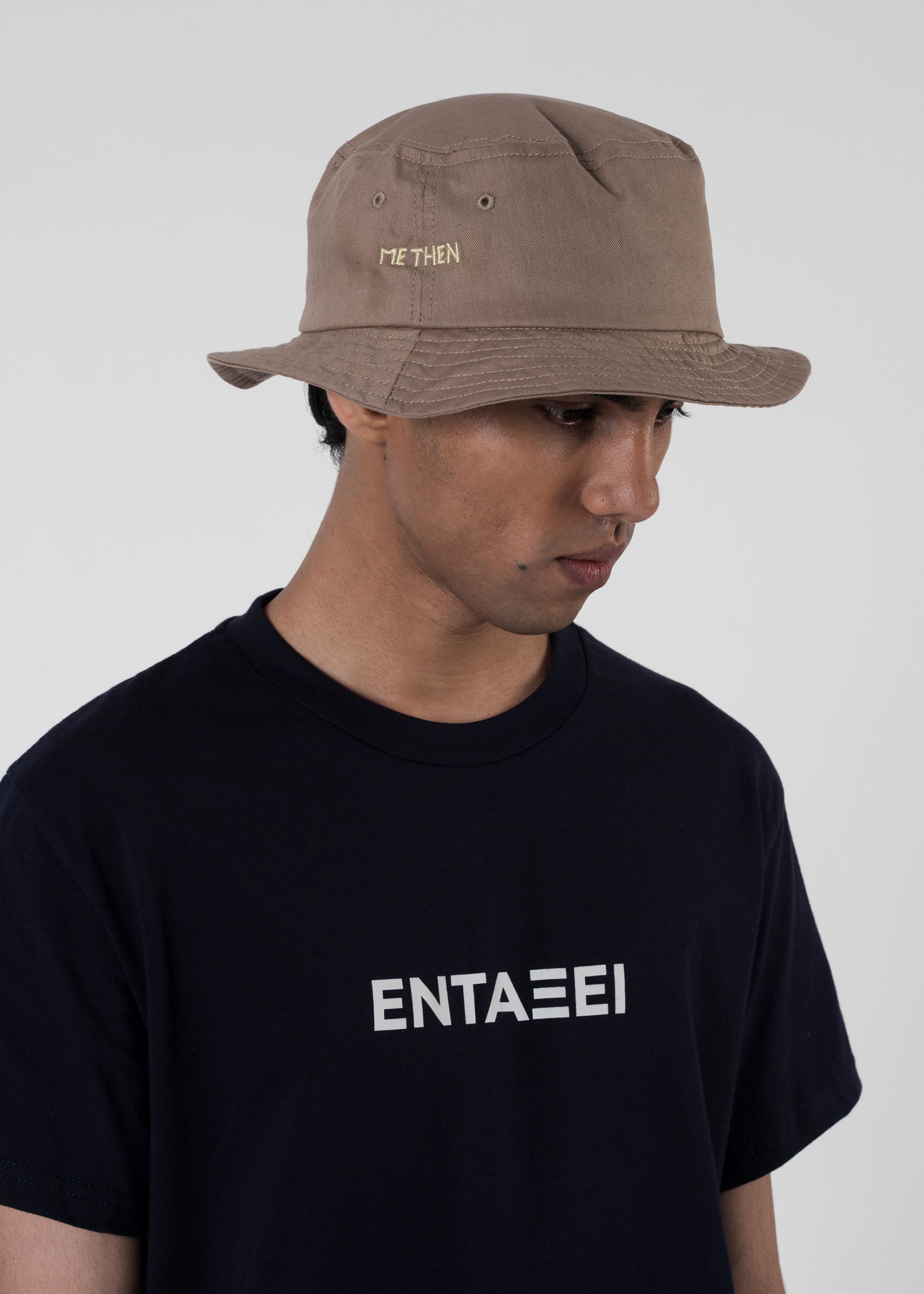 LOGO BUCKET HAT ME THEN Athens